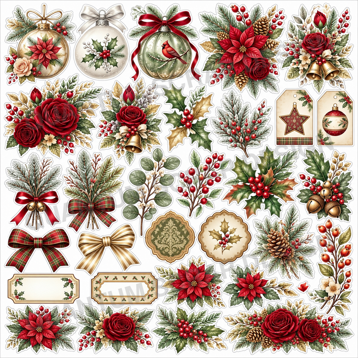 Quantum Scrap Design Klassisk jul
