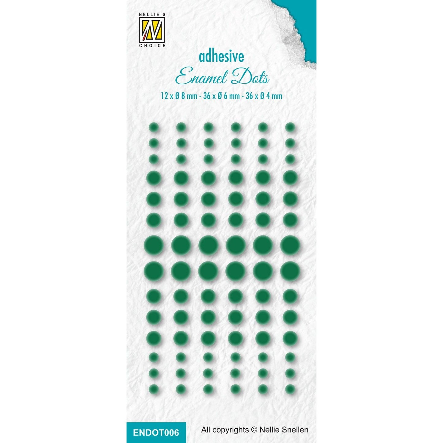 Nellie's Choice - enamel dots, grøn
