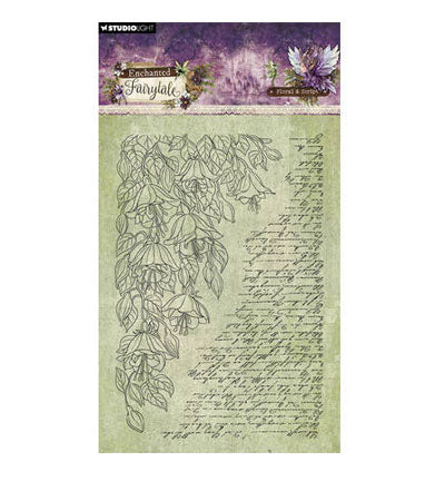 Studio Light stempel - Floral & Script Enchanted Fairytale