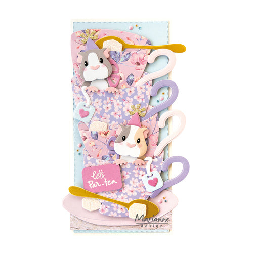 Marianne Design Cup & saucer