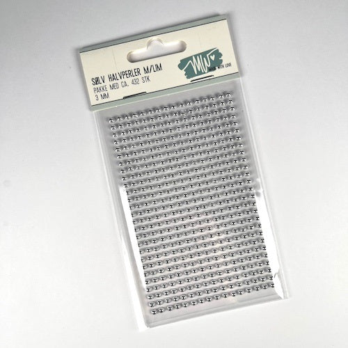 Halvperler 3 mm