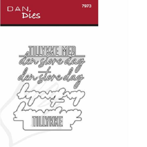 Dan dies Tillykke med den store dag