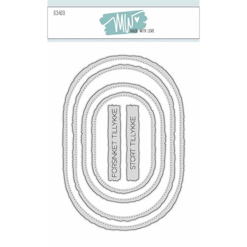 mwl Deckle Edge Ovals