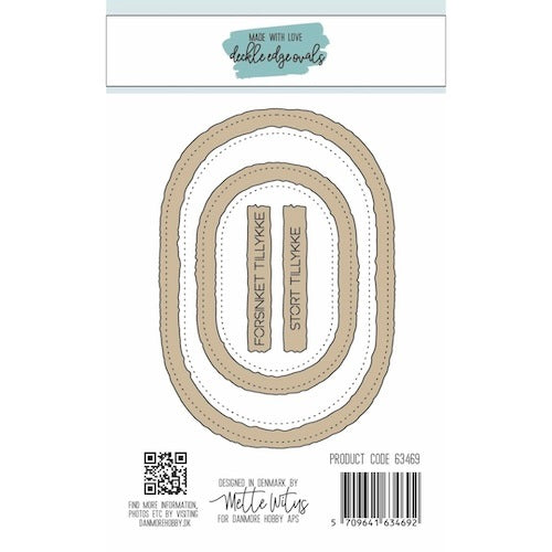 mwl Deckle Edge Ovals