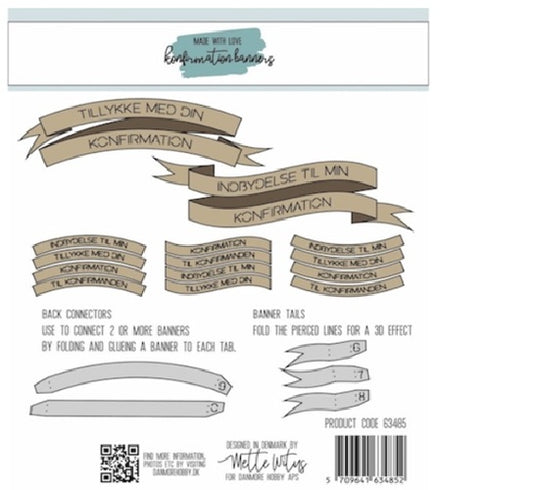 Made with Love Konfirmations Banner