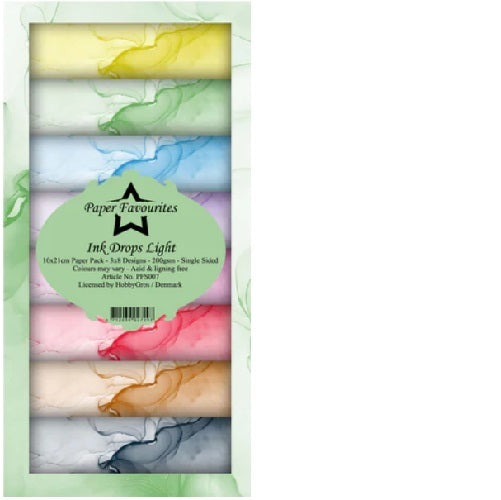 Paper Favourites Ink drops light