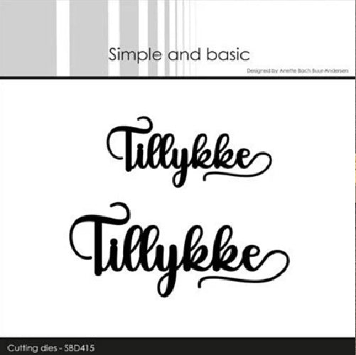 Simple and basic Tillykke
