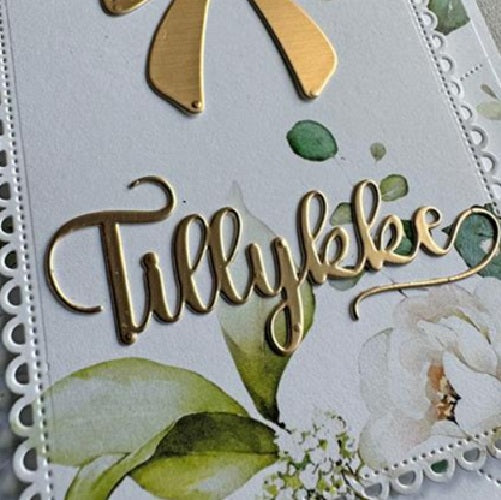 Simple and basic Tillykke