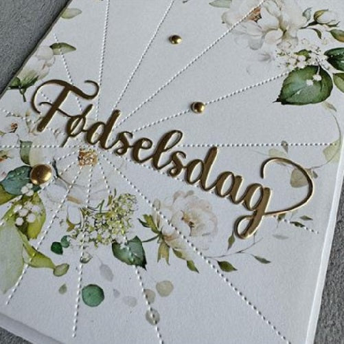 Simple and basic Fødselsdag