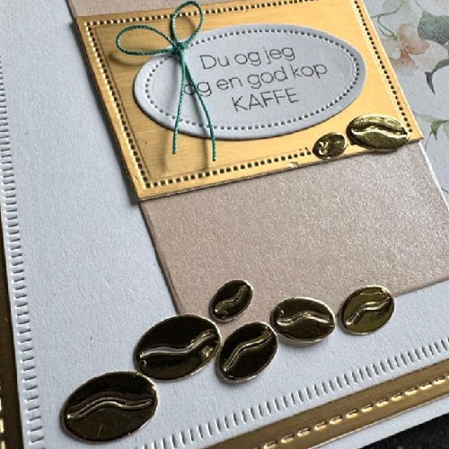 Simple and basic kaffe stempel