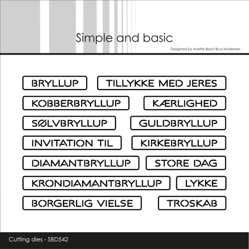 Simple and basic Tekster