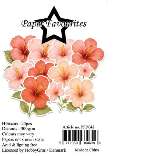 Paper favourites Hibiscus