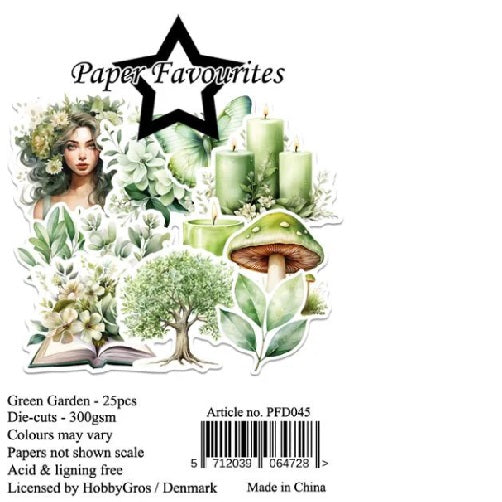 Paper favourites Green garden