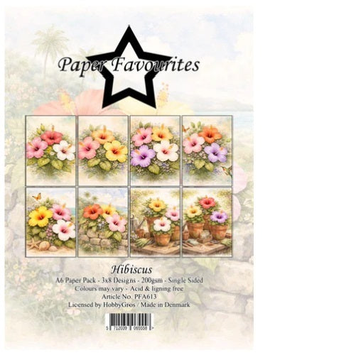 Paper favourites Hibiscus