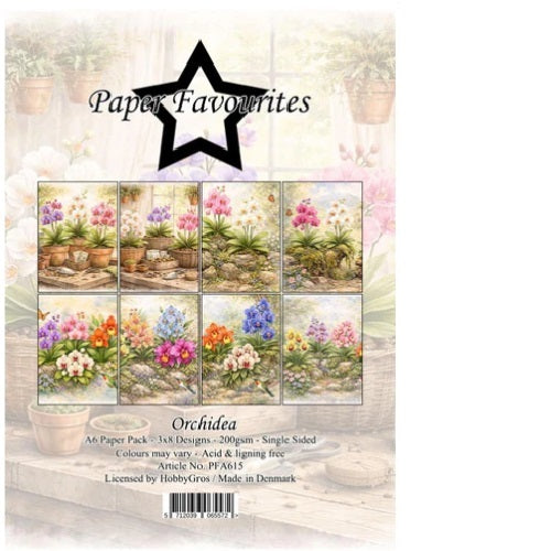 Paper favourites Orchidea