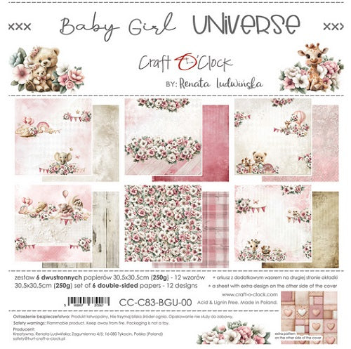 Craft O´Clock Baby Girl Universe