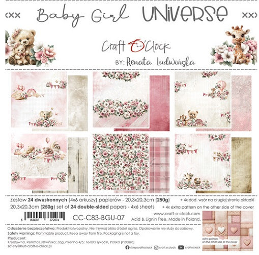 Craft O´Clock Baby Girl Universe