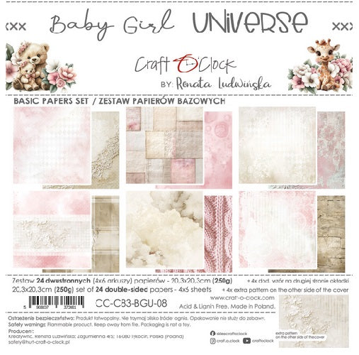 Craft O´Clock Baby Girl Universe