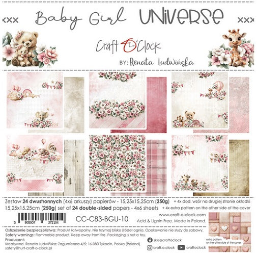 Craft O´Clock Baby Girl Universe