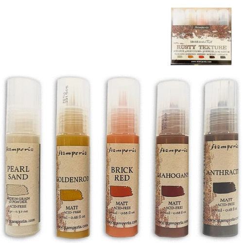 Stamperia MixMediaArt Kit Rusty texture