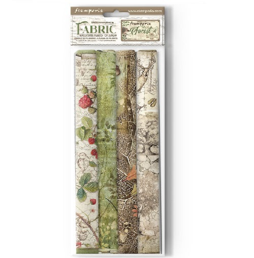 Fabric for scrapbooking