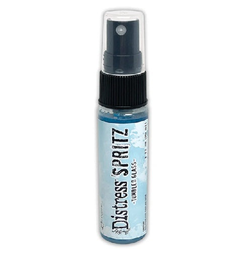 Distress Spritz Tumbled Glass