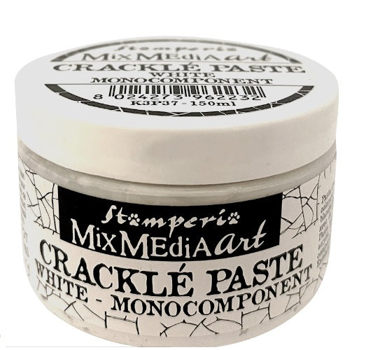 Crackle Paste white