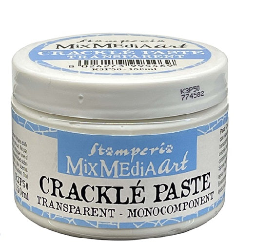 Crackle Paste transparent