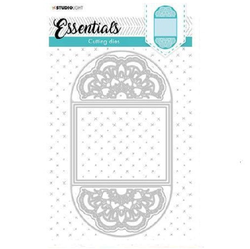 Studio Light Stencil oval med blonde