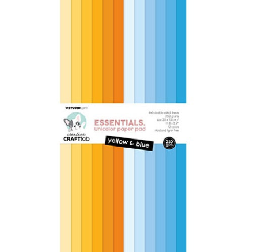 Unicolor paper pad