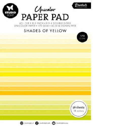 Studio Light Shades of yellow