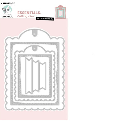 Studio Light Ticket scallop XL