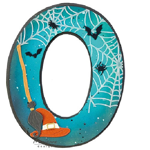 Marianne Design Witch hat & broomstick