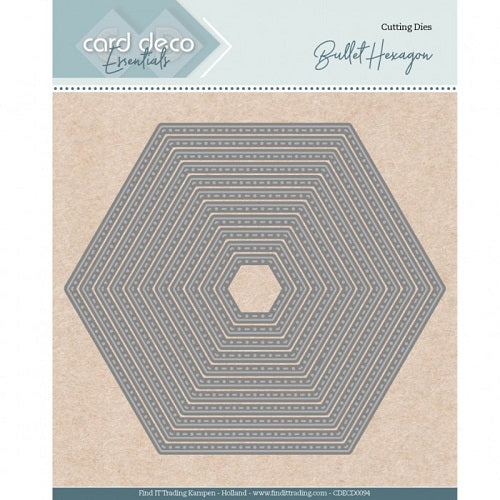 Card deco Hexagon