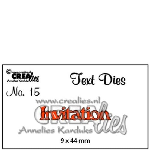 Crealies Invitation