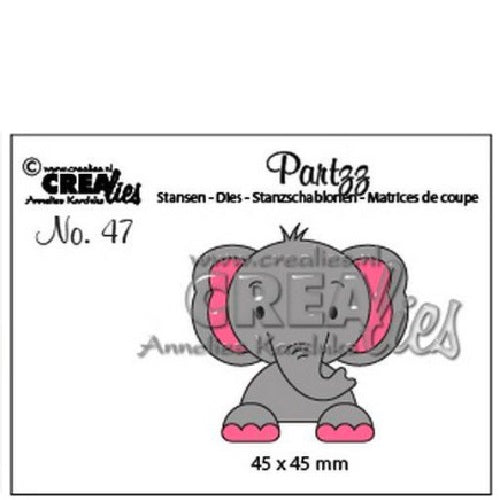 Crealies Elefant
