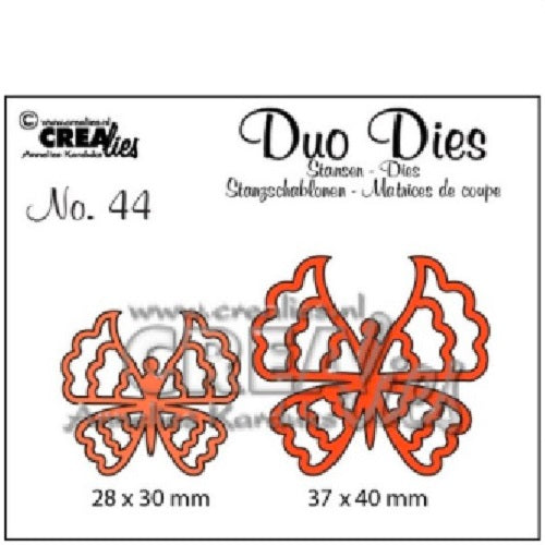 Crealies Sommerfugle